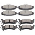 Aintier Automotive Replacement Brake Pads Front Rear Fit Ford Crown Victoria 2003 2004 2005-2011 For Lincoln Town Car 2003-2011