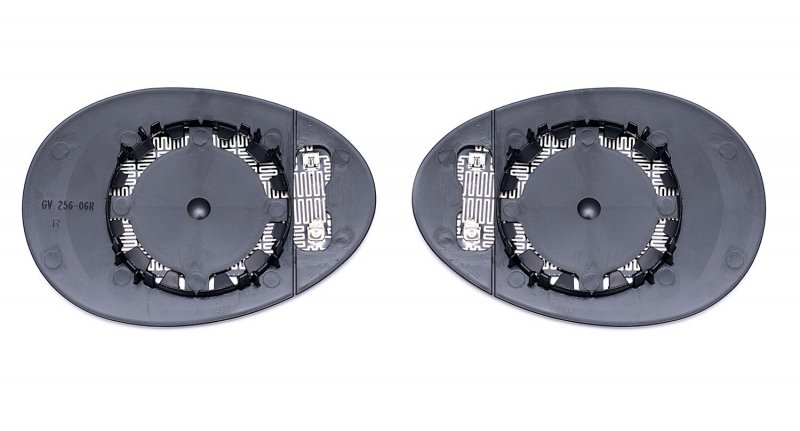 Euro Wing Mirror Glass Tinted Blue Heated Anti Blind Spot For Mini R55 R56 R57 R58 S Jwc