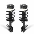 Pair Of Factory Style Front Coil Spring Shock Strut Mount Assembly Compatible With Nissan Sentra 2007-2012 Left And Right Matte