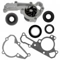 Caltric Water Pump Impeller And Seal Kit Compatible With Kawasaki Mule 3010 Kaf620 2001-2008