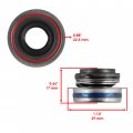Caltric Water Pump Impeller And Seal Kit Compatible With Kawasaki Mule 3010 Kaf620 2001-2008