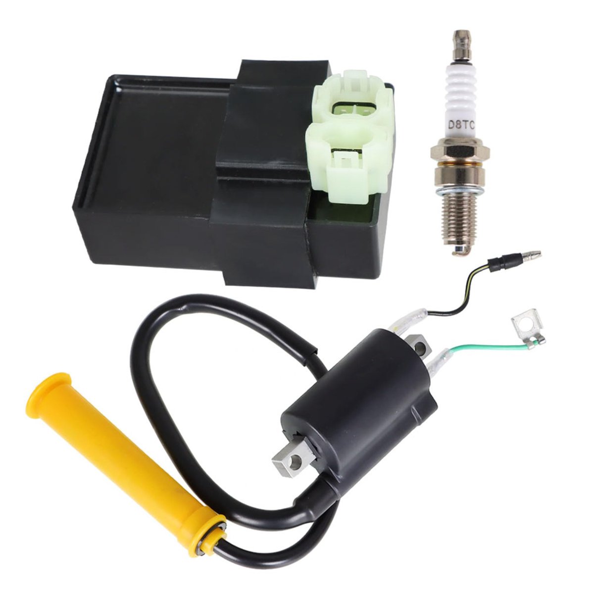 Ignition Coil Spark Plug Cdi Replacement For 1999-2004 30500-hn1-003 30700-kcz-000 30410-hn1-003 Honda Trx400ex Sportrax 400