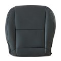 Driver Side Bottom Replacement Seat Cover For Chevrolet Camaro 2010 2011 2012 2013 2014 2015 Black Perforated Microfiber 