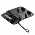 X Autohaux Car Rear Bumper Tow Hook Cover 2048853223 For Mercedes-benz X204 Glk350 3 5l V6 Gas 2009-2012 Eye Lid Trailer Cap