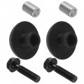 Caltric Handle Bar End Guard S Compatible With Honda Atc125m 1984 1985 1986 1987