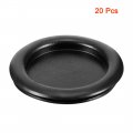 Uxcell Wire Protector Oil Resistant Rubber Grommets 40mm Mounting Dia 20pcs Black