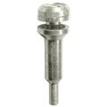 Aes-3804 2 In 1 Mandrel For Cutoff Wheel With Shank And Removable Adapter To Convert Between 4 3 8 Arbors 