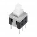 Uxcell 5 8x5 8x10mm Pcb Dip Mounting Tact Tactile Push Button Switch Self Lock 6 Pin 7pcs
