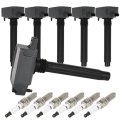 Ignition Coil Packs Fits 2018-2020 For Chrysler Pacifica 3 6l 2017-2020 Dodge Durango V6 2016-2020 Jeep Grand Cherokee Uf807 