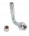 Air Valve Stem Extension D58-12-100 For Small Wheel Motorcycle And Motard Wheels With Big Brake Discs Straight Type Pump Hoses 