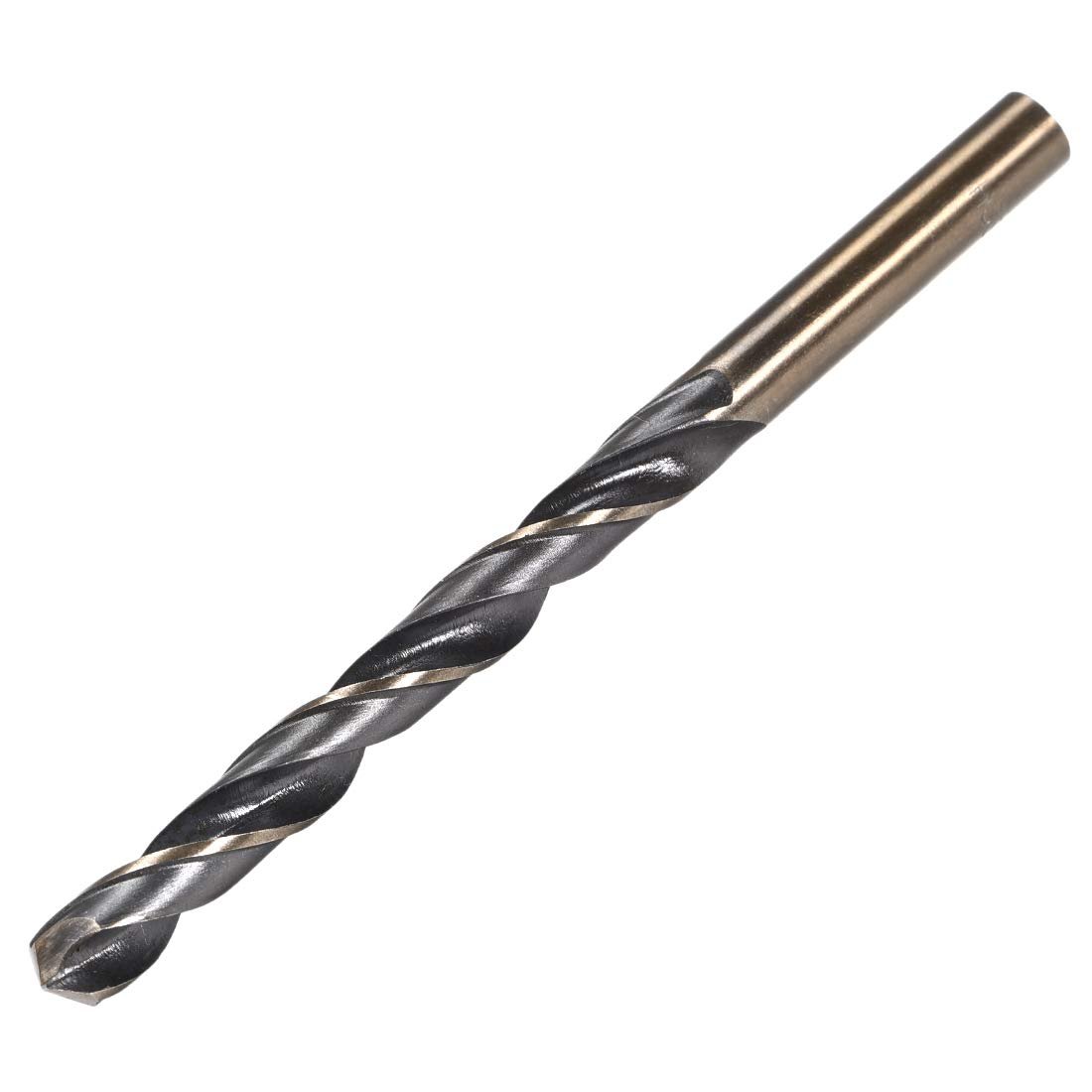 Straight Shank Twist Drill Bits 7 5mm Gold Titanium Black Nitride Coated High Speed Steel Hss 4341 With For Stainless Alloy