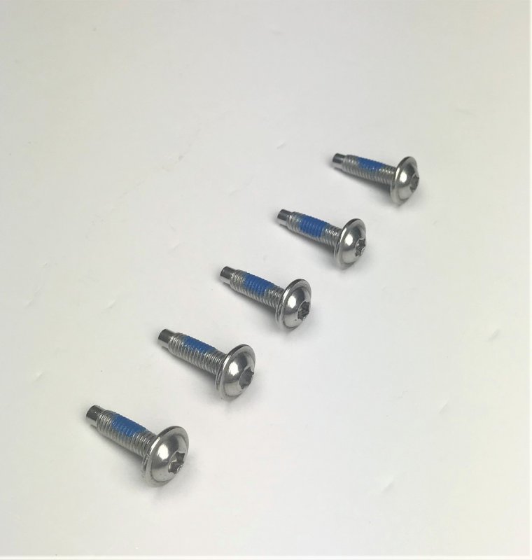 5 Pcs Stainless Steel Tj Bumper End Cap Torx Screws Fits 1997 To 2006 Jeep Wrangler Accessory Hardware