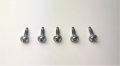 5 Pcs Stainless Steel Tj Bumper End Cap Torx Screws Fits 1997 To 2006 Jeep Wrangler Accessory Hardware 