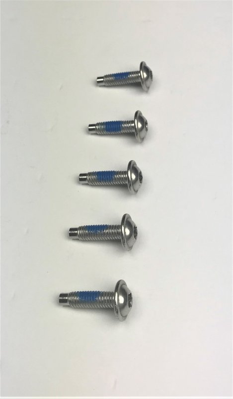 5 Pcs Stainless Steel Tj Bumper End Cap Torx Screws Fits 1997 To 2006 Jeep Wrangler Accessory Hardware