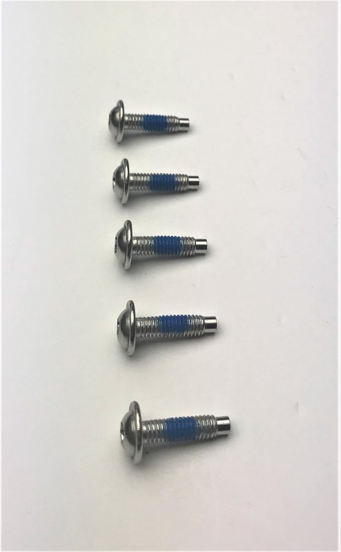 5 Pcs Stainless Steel Tj Bumper End Cap Torx Screws Fits 1997 To 2006 Jeep Wrangler Accessory Hardware