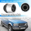 X Autohaux Front Manual Wheel Locking Hub Ford Explorer 95-01 Ranger 98-03 For Mazda B-series F87z-3b396-ba 15001 7 Axle Link