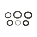 Engine Oil Drain Plug Gasket 6 Pieces Fiber Material 0 79 In Maxside Diameter 1 15 In Outside Alx-pau-rb-097-833cd-cl360a50 