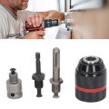 Self Tighten Drill Chuck Hand Electric Drills 1 2a 20unf Mount Power Tool Accessories Industrial Tools
