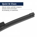 X Autohaux Car Rear Windshield Wiper Blade Arm Set For Ford Ecosport 2013-2017 11inch 285mm