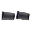 Control Arm Bushing Set For 2003 2004 Mercury Marauder Sable Natural Rubber Silver 2 Piece Front Position