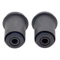 Control Arm Bushing Set For 2003 2004 Mercury Marauder Sable Natural Rubber Silver 2 Piece Front Position