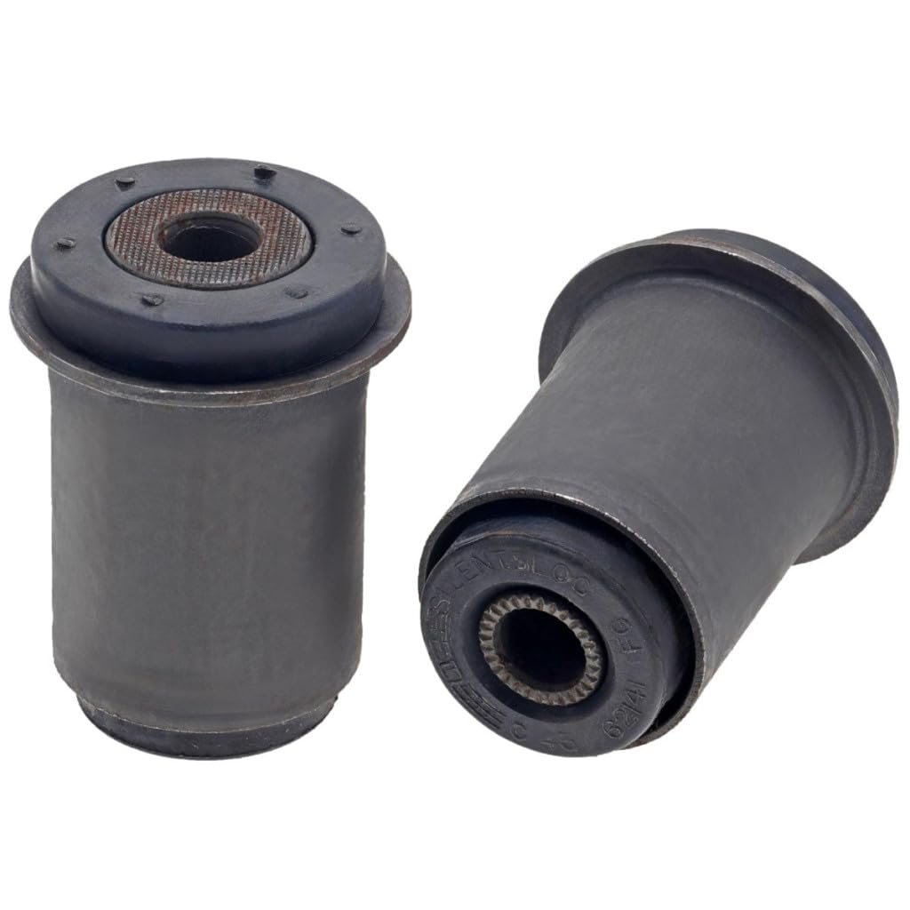 Control Arm Bushing Set For 2003 2004 Mercury Marauder Sable Natural Rubber Silver 2 Piece Front Position