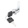 Cabinet Drawer Cam Lock 13 16 Cylinder Length With No 3 Fits On 1 2 Max Thick Panel Keyed Alike Zinc Alloy Secure File Locks