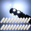 Ocpty 168 184 192 193 259 280 285 447 464 501 T10-5050-9smd White 20pcs