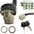 Ignition Key Switch For Many Chinese Atvs 6 Wire Pins In 9 Pin Jack