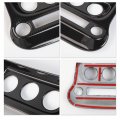 Rt-tcz For Wrangler Jk Air Conditioning Switch Panel Cover Trim Carbon Fiber Interior Decoration Accessories Jeep Jku 2011-2018 