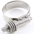 Constant Tension Worm Drive Hose Clamps Sae 212 1 25 In To 2 125 Diameter Stainless Steel Pack Of 10 
