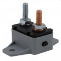 Rv Short Stop 123a10-a2p-wb Type 3 Circuit Breaker 12 24v 10a Automatic Reset With Parallel Mounting Bracket 2 Pack 