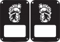Jeeptails Bigfoot Forest Tail Lamp Light Covers For Jeep Jk Wrangler Set Of 2 