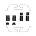 Disc Brake Hardware Set For Land Rover Range Velar 2021 2022 2023 2024 2025 Front Axle Alx-pau-df-340-73021-cla5 Black Standard
