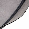 Secosautoparts Leather Center Console Lid Armrest Cover Gray Stitch Compatible With 09-18 Subaru Forester
