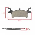 Caltric Rear Brake Pads Compatible With Polaris 500 Sportsman Ho Efi Brakes 2003-2008