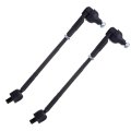 Premium Suspension Set Of 2 Front Left Outer Inner Tie Rod End Right Compatible Fit For Volkswagen Golf City Jetta Type 1 