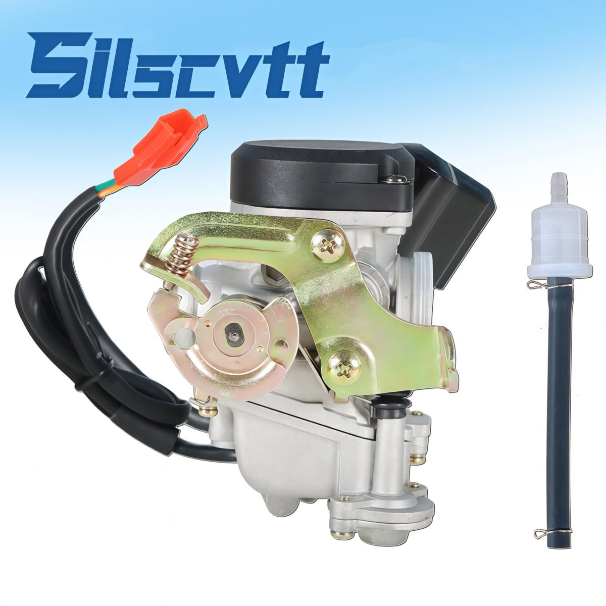 Carburetor Replacement For Gy6 50cc 100cc And 139qmb 139qma Scooter Moped Engine 20mm Big Bore Gasoline Aluminum Finish