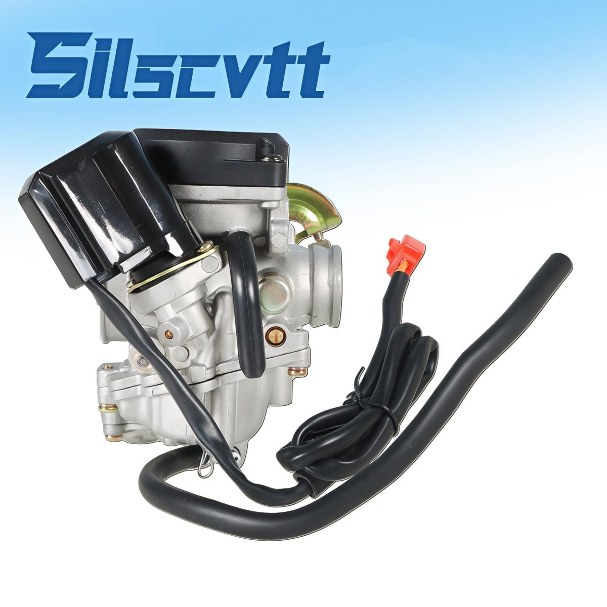 Carburetor Replacement For Gy6 50cc 100cc And 139qmb 139qma Scooter Moped Engine 20mm Big Bore Gasoline Aluminum Finish