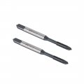 Uxcell M3 X 0 5 Spiral Point Threading Tap H2 Tolerance High Speed Steel Ticn Coated Round Shank With Square End Metric Screw