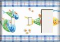 Two Switch One Rocker Plate Fish Tablecloth 