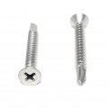 10 1 2 Stainless Steel Phillips Flat Head Self Drilling Tapping Tek Screw 410 50 Pieces 10x1 1 Stainless Steel Phillips Flat 