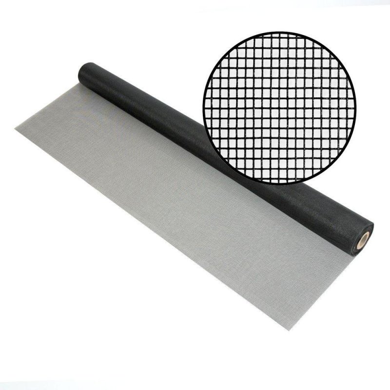 Fiberglass Insect Screen Roll 60-in X 100-ft Charcoal A Screening Mesh For Window Door Porch Or Patio And Replacement