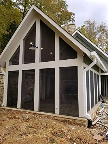 Fiberglass Insect Screen Roll 60-in X 100-ft Charcoal A Screening Mesh For Window Door Porch Or Patio And Replacement