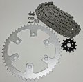 Fits Honda Cr125r 125 R O Ring Chain And Sprocket 13 48 114l