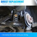 Uxcell 4 Pcs Car Rear Bumper Step Bumpers No 33506771738 33506771737 For Bmw 128i 135i 2008-2013 328xi 335xi 2007 2008