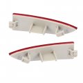 X Autohaux 1 Pair Car Rear Bumper Reflector Strip Cover Left Right Side 63147162217 63147162218 For Bmw X3 2007-2010