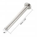 Uxcell M6x60mm Furniture Bolts Hex Socket Screws Fastener Carbon Steel 5pcs