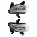 68256432aa 68256431aa Driver Passenger Side Front Park Turn Signal Light For Jeep Renegade 2015-2018 2017 2016 Parking Marker