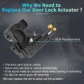 Front Left Driver Side Power Door Lock Actuator Motor For Chevrolet Aveo 2004-2011 Aveo5 2006-2011 Latch Assembly Replace No